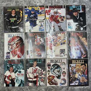 1994 Beckett Baseball Card Monthly All 12 Issues